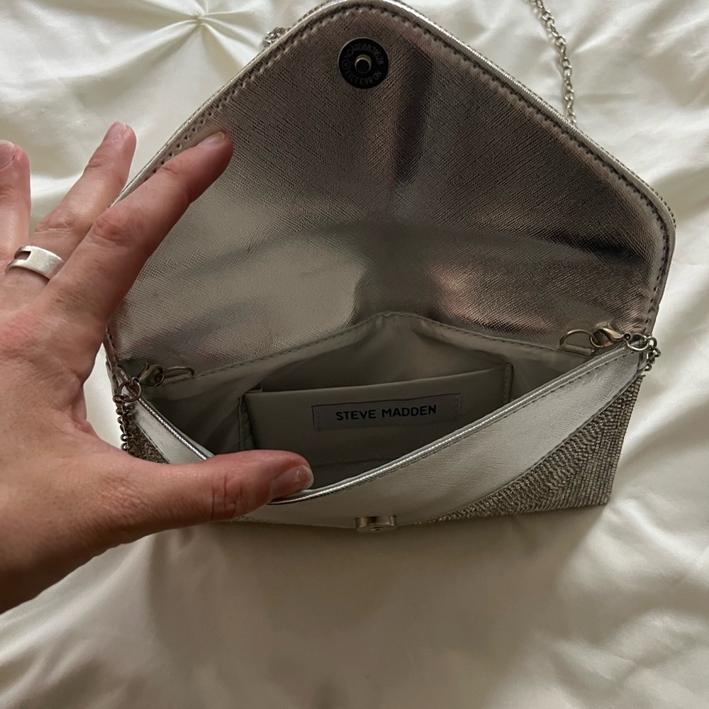 Steve Madden Rhinestone Clutch - Picture 4 of 6